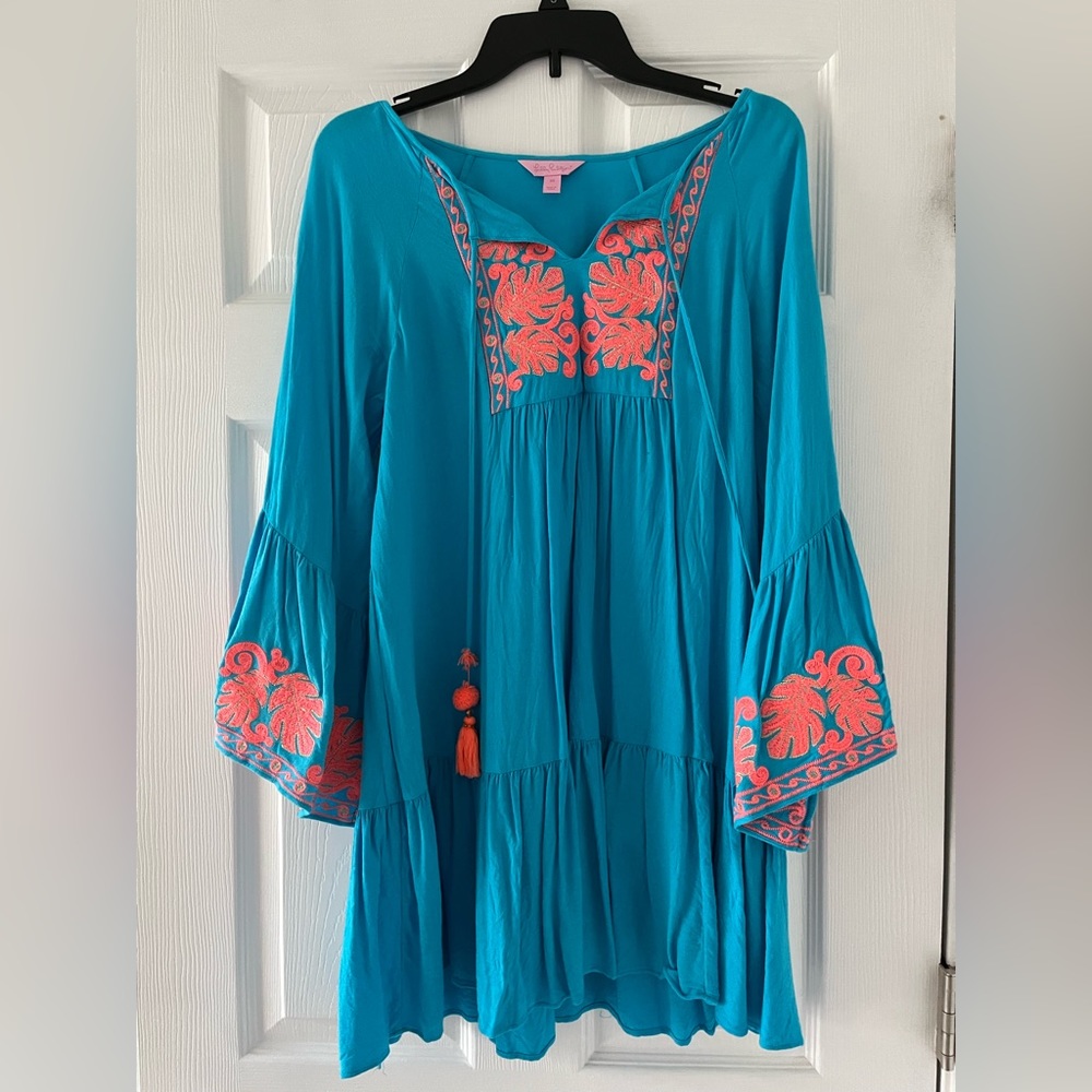 Lilly Pulitzer Embroidered Dress